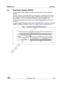 M95M02-DWMN3TP/K Datasheet Page 17