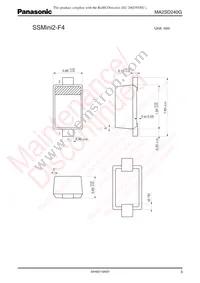 MA2SD240GL Datasheet Page 3