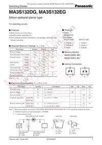 MA3S132DGL Datasheet Cover