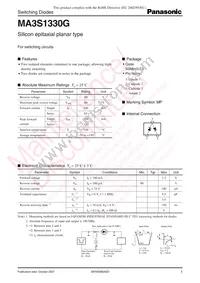 MA3S1330GL Datasheet Cover