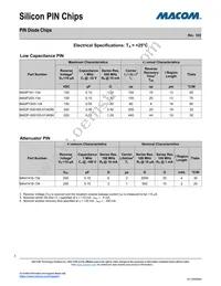 MA4P303-134 Datasheet Page 2