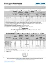 MA4P505-1072T Datasheet Page 2