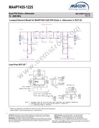 MA4P7455-1225T Datasheet Page 5