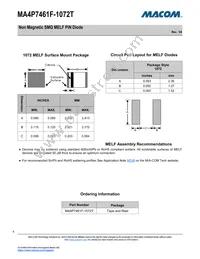 MA4P7461F-1072T Datasheet Page 6