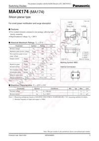 MA4X17400L Datasheet Cover