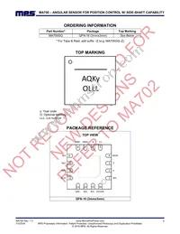 MA700GQ-Z Datasheet Page 2