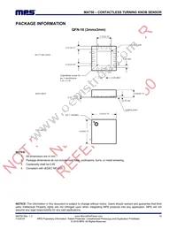 MA750GQ-P Datasheet Page 16