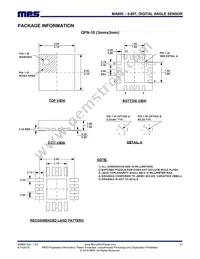 MA800GQ-Z Datasheet Page 21