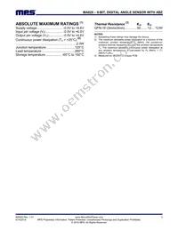 MA820GQ-P Datasheet Page 3