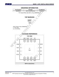 MA850GQ-P Datasheet Page 2