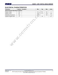 MA850GQ-P Datasheet Page 4