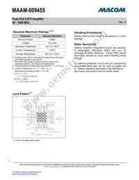 MAAM-009455-TR1000 Datasheet Page 3