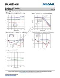 MAAMSS0041TR Datasheet Page 3