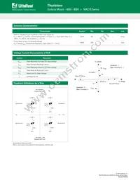 MAC15NG Datasheet Page 3