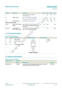 MAC223A8X Datasheet Page 2