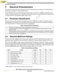 MAC7101MAG40 Datasheet Page 4