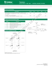 MAC8MG Datasheet Page 3