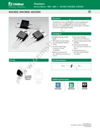 MAC9NG Datasheet Cover