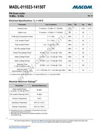 MADL-011023-14150T Datasheet Page 2
