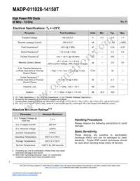 MADP-011028-14150T Datasheet Page 2