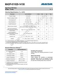 MADP-011029-14150T Datasheet Page 2