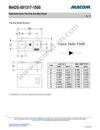 MADS-001317-1500AP Datasheet Page 3