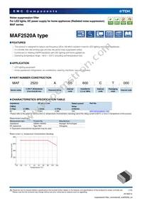MAF2520ASS600CT000 Cover