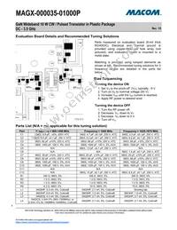 MAGX-000035-01000P Datasheet Page 4