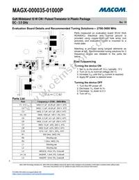 MAGX-000035-01000P Datasheet Page 5