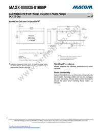MAGX-000035-01000P Datasheet Page 6