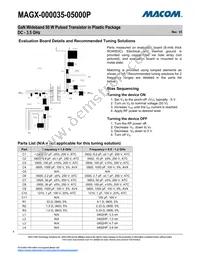 MAGX-000035-05000P Datasheet Page 4