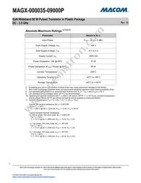 MAGX-000035-09000P Datasheet Page 3