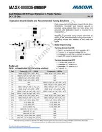 MAGX-000035-09000P Datasheet Page 4