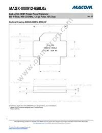 MAGX-000912-650L0S Datasheet Page 9
