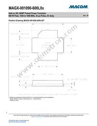 MAGX-001090-600L0S Datasheet Page 8