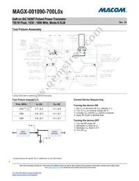 MAGX-001090-700L0S Datasheet Page 4