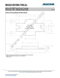 MAGX-001090-700L0S Datasheet Page 6