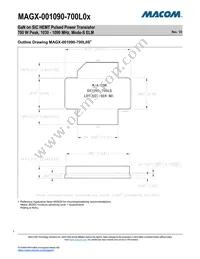 MAGX-001090-700L0S Datasheet Page 7