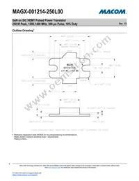 MAGX-001214-250L00 Datasheet Page 6