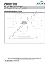 MAGX-001214-500L0S Datasheet Page 7