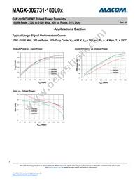 MAGX-002731-180L0S Datasheet Page 5