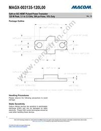 MAGX-003135-120L00 Datasheet Page 7