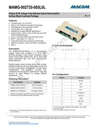 MAMG-002735-085L0L Datasheet Cover