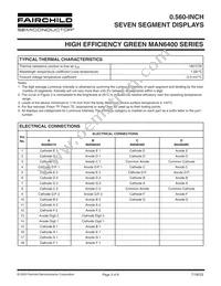 MAN6410 Datasheet Page 3