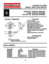 MAN6980E Datasheet Cover