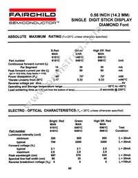 MAN6981C Datasheet Page 2