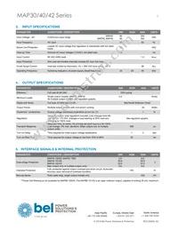 MAP42-1024 Datasheet Page 3