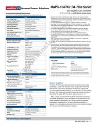 MAPC-104-C Datasheet Page 4
