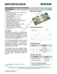 MAPG-002729-350L00 Datasheet Cover