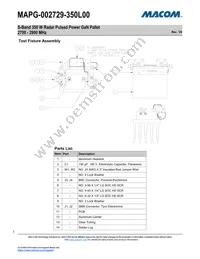 MAPG-002729-350L00 Datasheet Page 3